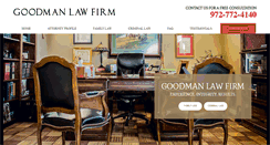 Desktop Screenshot of michaelgoodmanlaw.com